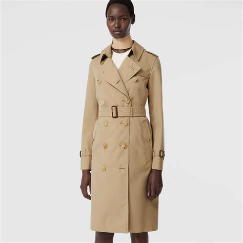 burberry trench coat kensington long men|burberry kensington trench coat women's.